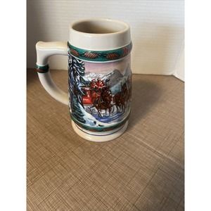 Budweiser 1993 Holiday Stein  - Special Delivery -NO BOX! 7"